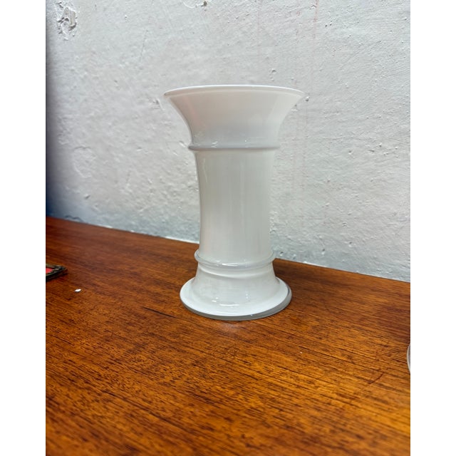 Glass Danish Art Glass Vases from Holmegaard, 1970s, Set of 2 For Sale - Image 7 of 9