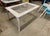 Up for consideration is a beautiful vintage white wicker dining table. This would look lovely in your home, and it is the...