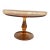Mid 20th Century Mid-Century Modern Italian Amber Art Glass Tazza With Twisted Stem For Sale