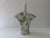Late 20th Century Formalities Baum Brothers Basket Vase White Flowers For Sale - Image 10 of 10