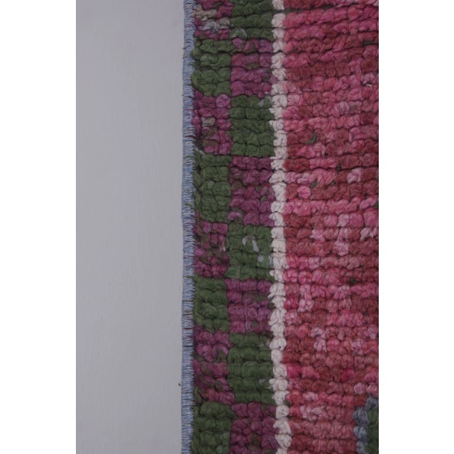 1970s Vintage Turkish Human Pictorial Rug For Sale - Image 10 of 13