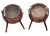 19th Century French Mahogany Salon Chairs, Set of 2 For Sale - Image 15 of 16