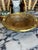 Late 20th Century Italian Pencil Reed Rattan Bowl With Brass Trim, 11 In For Sale - Image 5 of 5