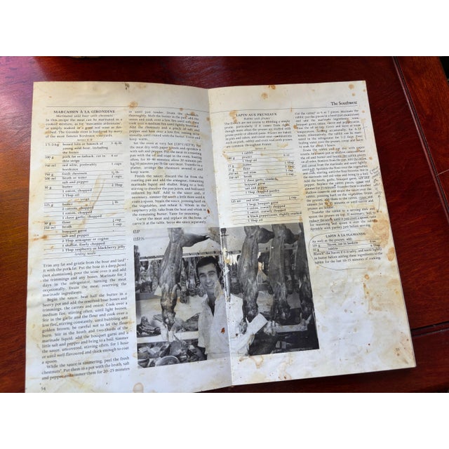 1980s Signed First Edition "French Regional Cookbook" by Anne Willan For Sale - Image 9 of 11