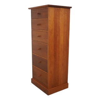 Stickley Arts & Crafts Cherry 6 Drawer Lingerie Chest For Sale