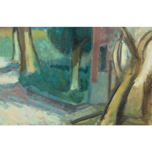 Kurt Neyers, Kurt Neyers, Gemälde "Mosellandschaft", 1946, Framed For Sale - Image 7 of 11
