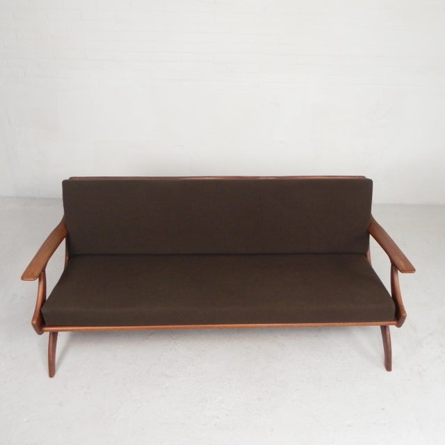 Teak Three-Seater Sofa from De Ster Geldermalsen, Gelderland, 1960s For Sale - Image 4 of 18