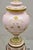 Antique French Louis XV Pink Porcelain Gold Painted Bulbous Table Lamps - A Pair For Sale - Image 9 of 12
