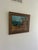 1960s Original Mid Century Painting of a Nautical Scene. It Is Framed in a Gold Frame. For Sale - Image 6 of 8