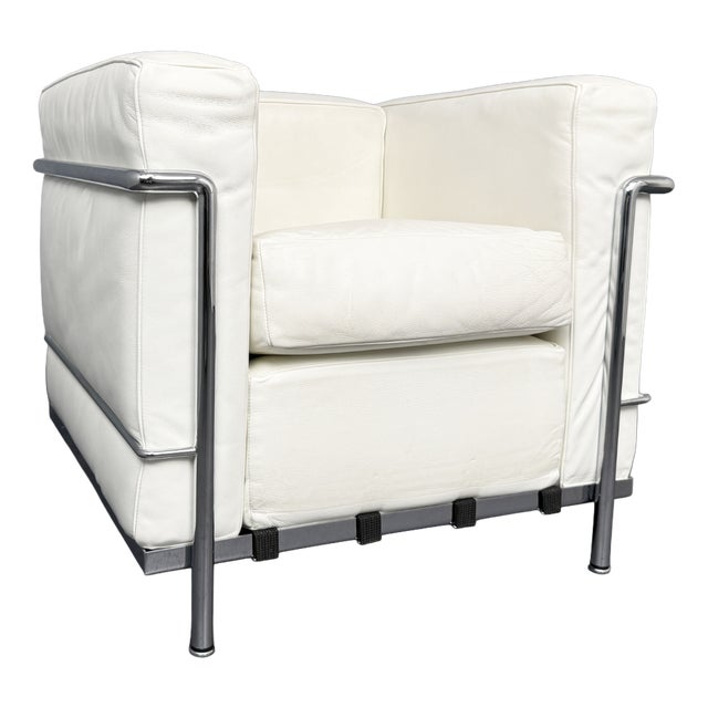 LC2 Armchair by Le Corbusier for Cassina, Italy, 2000s For Sale
