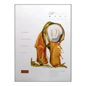 Carrie Fell "Tried and True" Western Cowboy Art Poster