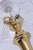 1990s Waterford Crystal Shade Brass Table Lamp For Sale - Image 11 of 12
