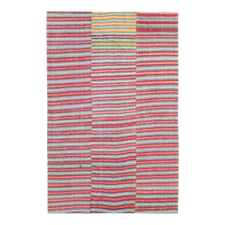 Galerie Shabab Collection Mid-20th Century Handmade Turkish Flatweave Kilim Accent Rug For Sale