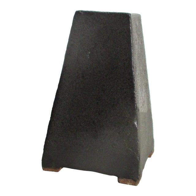 Japanese Modern Terra Cotta Vase For Sale