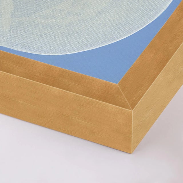 Pearl by Jitka Anlaufova, Art Print in Gold Frame, Small Overall Size: 24x24 Frame Color: Gold