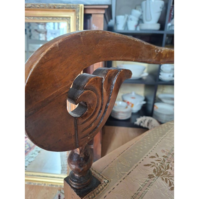 Charles X Style Armchairs in Wood, Early 1900s, Set of 2 For Sale - Image 15 of 18