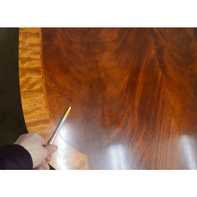 Wood Baker Historic Charleston Dining Table For Sale - Image 7 of 14