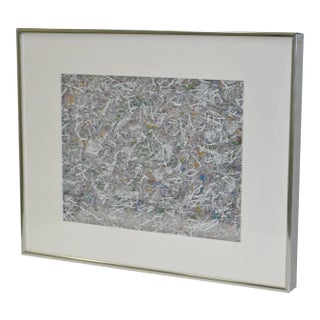 Paul Slapion "In Each of Us...All of Us #9" Mixed Media Layered Abstract C.1985 For Sale