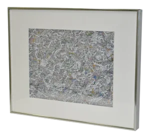 Paul Slapion "In Each of Us...All of Us #9" Mixed Media Layered Abstract C.1985