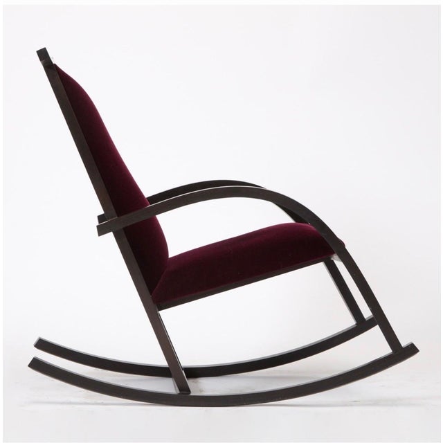 Modern 1980s Carlos Rialto for Knoll “Barcelona” Rocker For Sale - Image 3 of 7