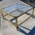 Mastercraft Mastercraft Brass Waterfall Coffee Table For Sale - Image 4 of 13