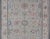 Light Gray Oushak Floral Rug Colorful Mosaic Design by Keivan Woven Arts, 9'1 X 12'4 For Sale - Image 8 of 13