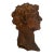 Antique Neo Classical Carved Wood Profile Silouhette For Sale