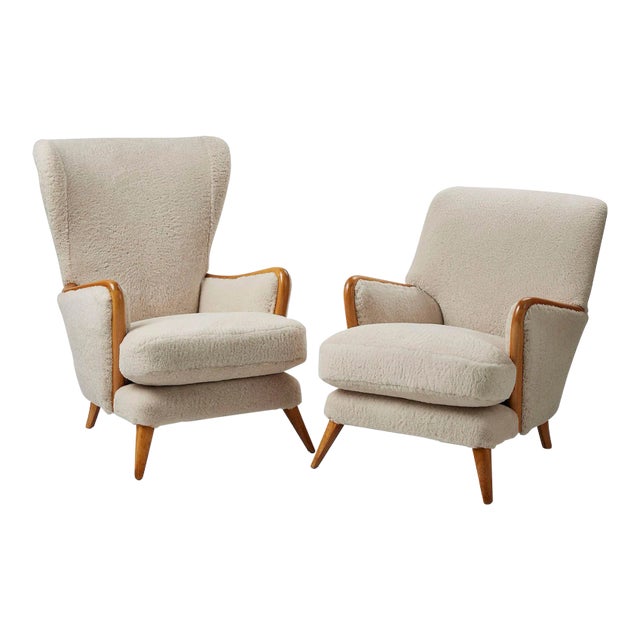 1950s Pair of Mid-Century Chairs For Sale