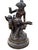 A beautiful bronze sculpture depicting a woman offering a bunch of grapes to a child. This sculpture was cast using the...
