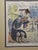 Blue 1960s Limited Edition Lithograph "Safed Street Scene With Fiddler" Artur Bar-on Ba-Bar For Sale - Image 8 of 16