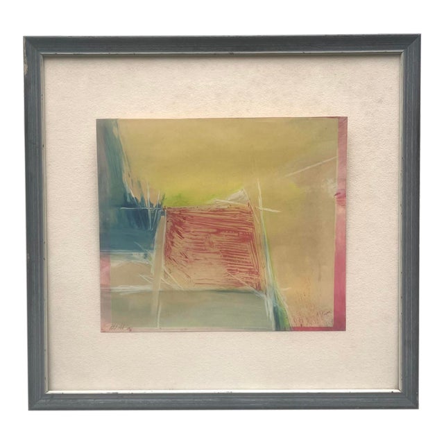 Peter Watts 1961 Abstract Work on Paper of Cape Cod For Sale