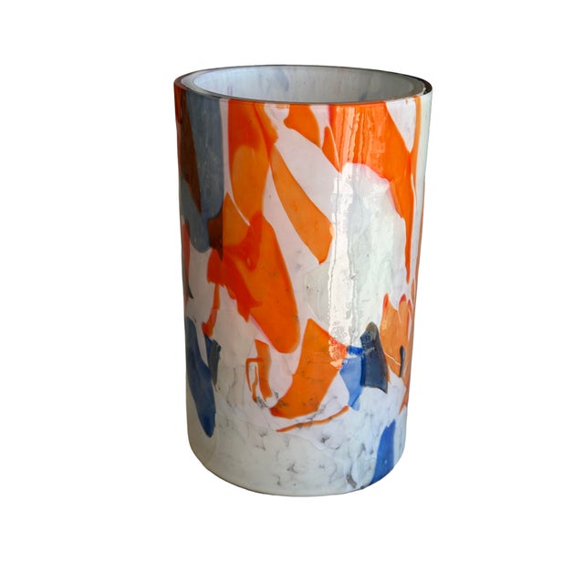 Stories of Italy Nougat large hand-blown vase in excellent, like new condition. • The last photo shows another Stories of...