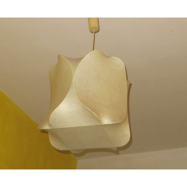 Metal Cocoon Pendant Light by Achille Castiglioni, 1960s For Sale - Image 7 of 9