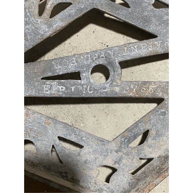 Antique Gothic Church Cathederal Sconce Plate Base Part Single Arm For Sale In Pittsburgh - Image 6 of 6