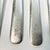 Mid 1800s Antique English Boho Chic Monogrammed Silver Plate Knives and Forks - Set of 70 For Sale - Image 13 of 17