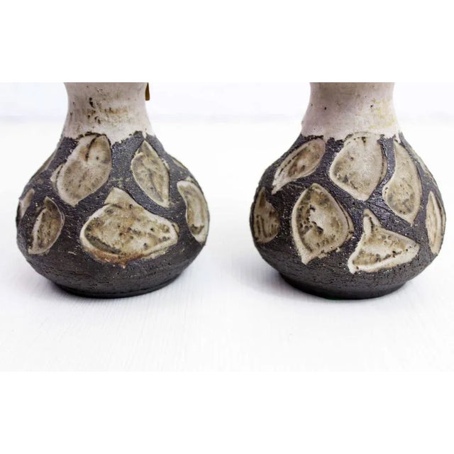 Scandinavian Vases from Lovemose, 1960s, Set of 2 For Sale - Image 4 of 11