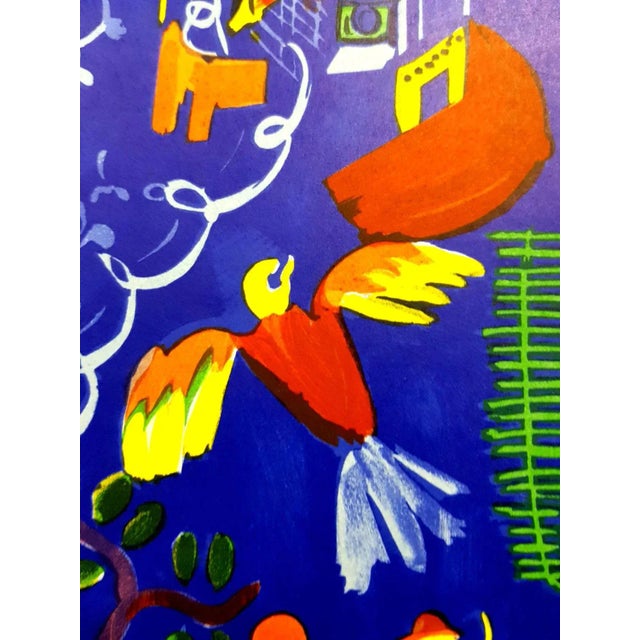 (after) Raoul Dufy Lithograph after a watercolor, published in the book ''Lettre à mon peintre Raoul Dufy.'' Paris,...