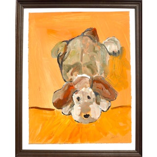 "Lil' Puppy" Contemporary , Framed. For Sale