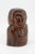 American Folk Art Primitive Wooden Woman Bust 19th Century For Sale - Image 6 of 9
