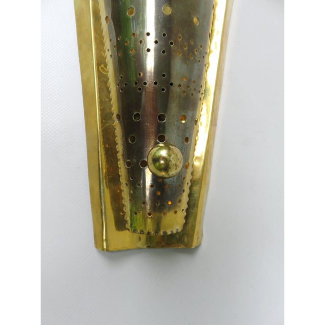 Brass Wall Lights, 1950s, Set of 2 For Sale - Image 13 of 17