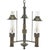 Vintage Arts and Crafts Mission Style Chandelier For Sale In Chicago - Image 6 of 11