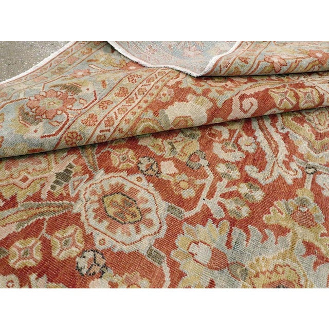 Galerie Shabab Collection Early 20th Century Persian Mahal Carpet For Sale - Image 9 of 9