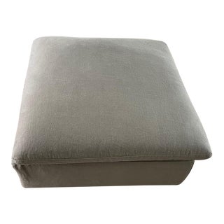 Contemporary Restoration Hardware Cloud Ottoman For Sale