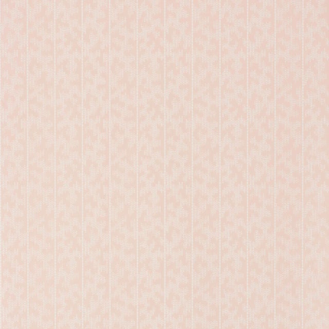 Sample - Schumacher Montpellier Wallpaper in Pink Gala For Sale