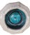 Vintage Chinese Ge-Style Crackle Glaze Bowl W/ Iridescent Turquoise Interior For Sale - Image 4 of 6