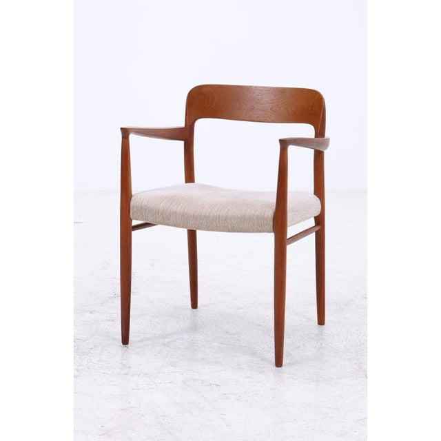 No 56 Armchairs in Teak by Niels Otto Møller, Set of 2 For Sale - Image 6 of 18