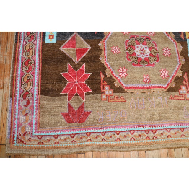 1980s Turkish Kars Rug For Sale In New York - Image 6 of 10