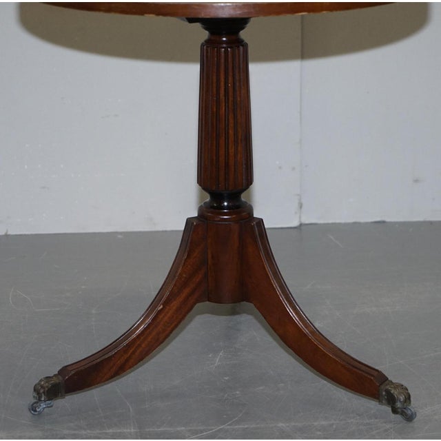 Burr Walnut Marquetry Inlay Side Tables, Set of 2 For Sale - Image 13 of 18