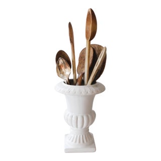 French Style Utensil Urn Pottery For Sale