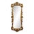Grand 77" Ornate Gold Baroque Mirror With Solid Wood Frame For Sale